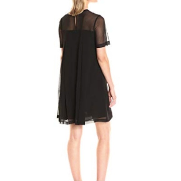 BCBGeneration Mesh Trim Tent Dress. NWT. Sz: Lg, Y2K, NWT - Picture 9 of 13